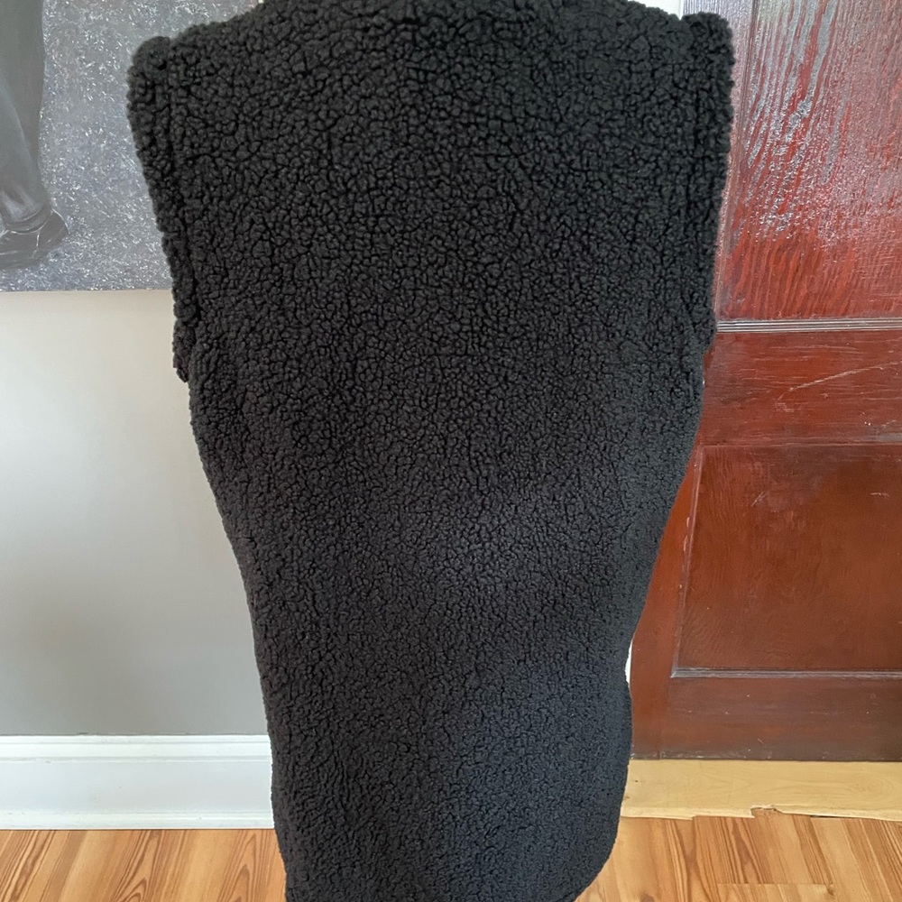 Double D Ranchwear Long Wooly Vest-Sz L-excellent condition! - Picture 5 of 7